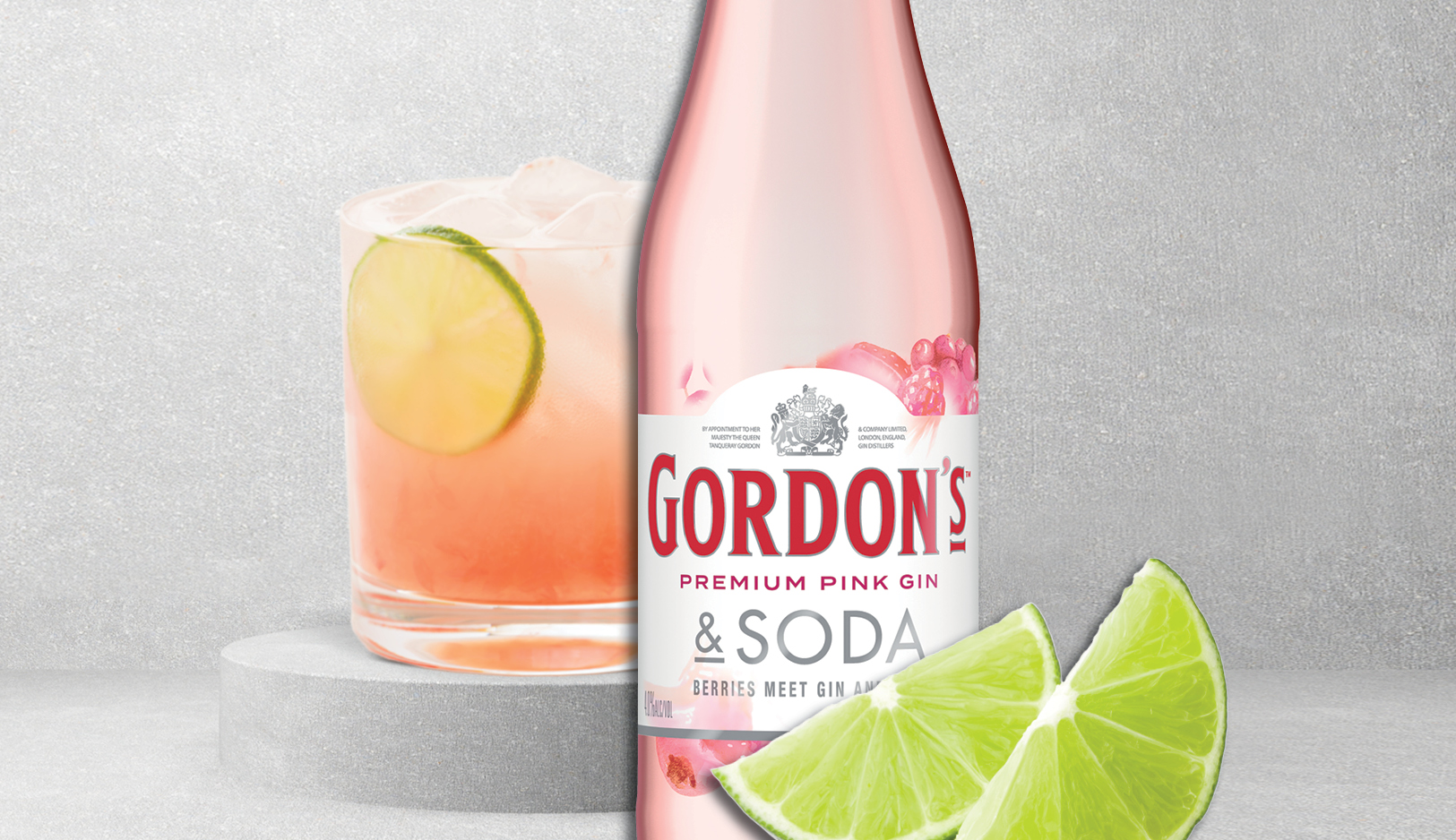 Begin With Gordon's Pink & Soda 